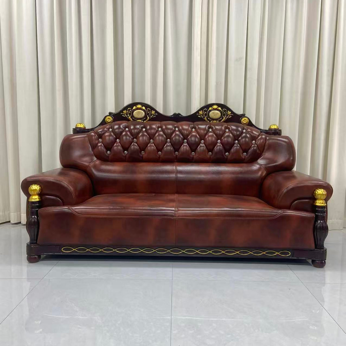 Avril Brown Sofa set (RBM 9)