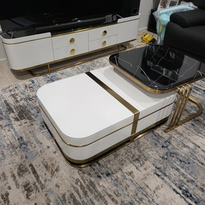 Classy Nested Marble Top Coffee table