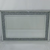 Sparkling Silver Mirrored Glass Wall Mirror with Diamond Crushed Glass