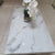 Marble Top Coffee Table with Silver Stainless Steel frame
