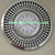 Classy and Modern Wheel Shaped Silent Wall Clock