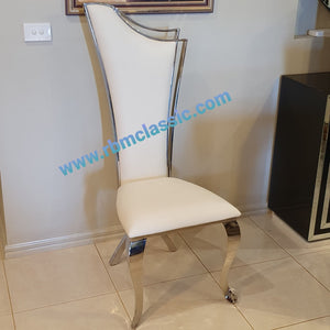 Dining Chair with Stainless Steel frame