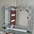 Diamond Crushed Hallway Wall Mirror