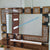 Diamond Crushed Glass Wall Mirror