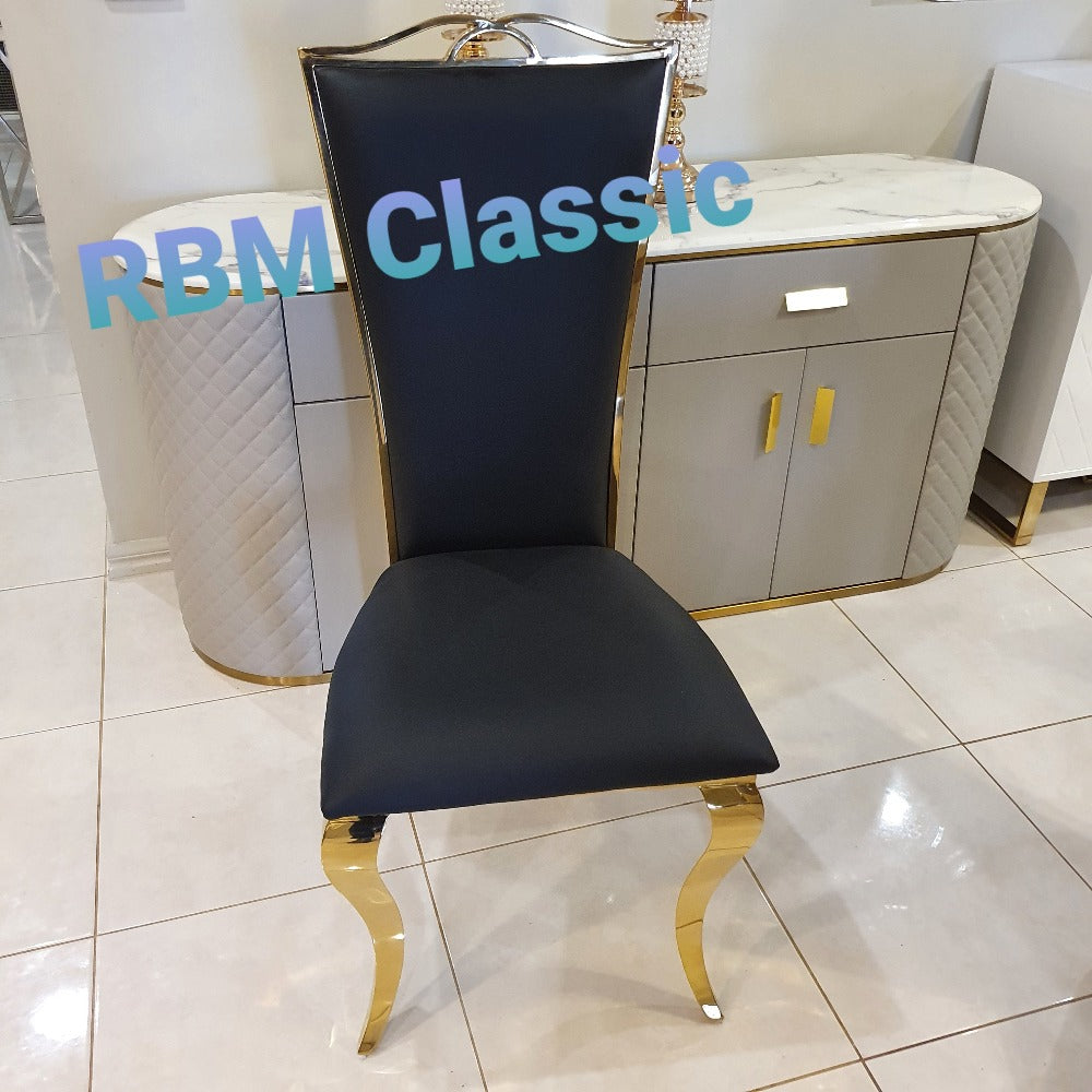 Dining Chair with Stainless Steel frame