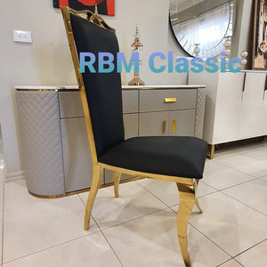 Dining Chair with Stainless Steel frame