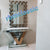 Mirrored Glass LV Hallway Console Table and Mirror