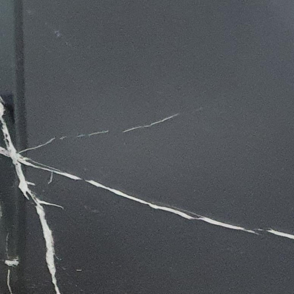 Silver Hallway Console Table and Mirror with Stainless Steel Frame