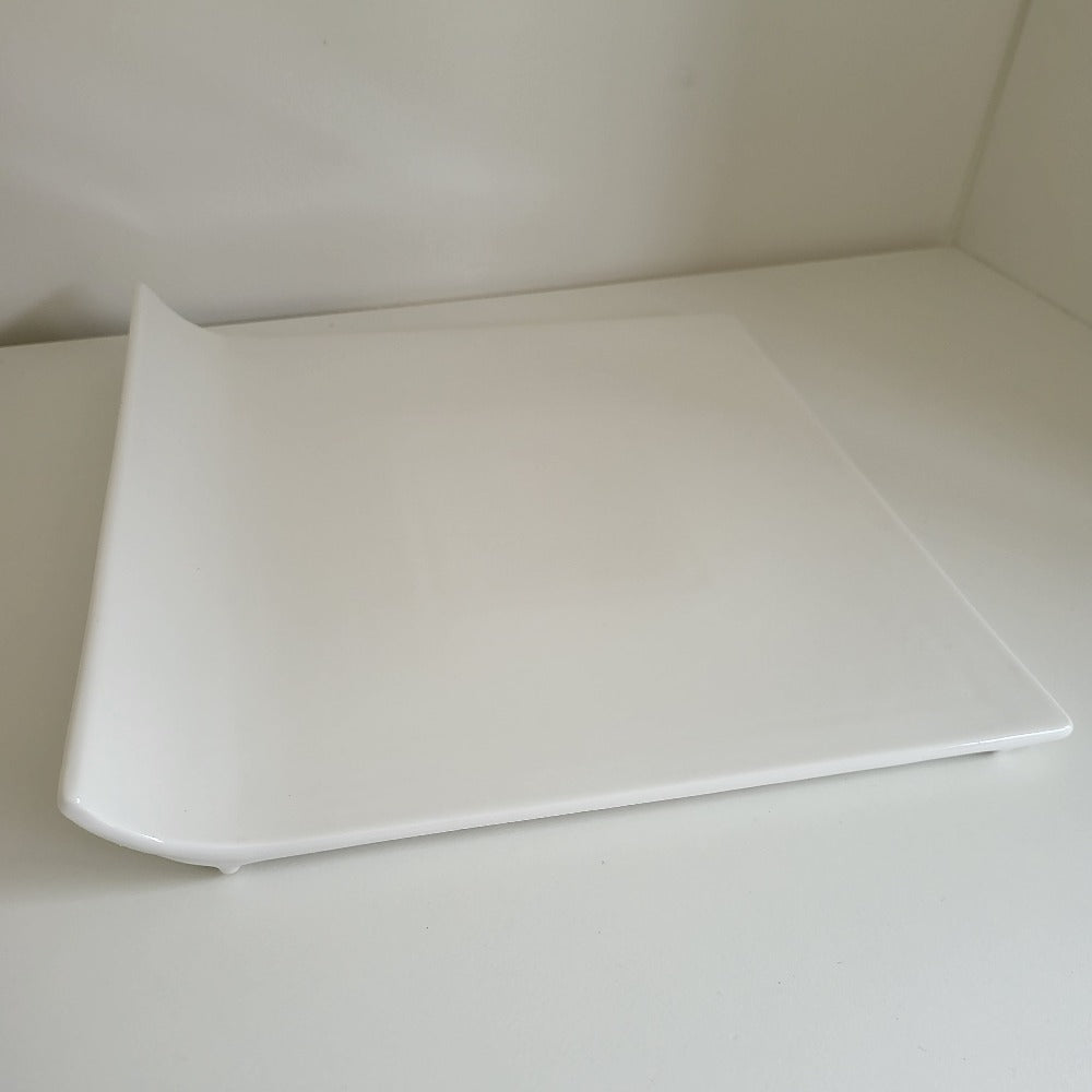 Modern White Ceramic Dinner Plates Dishes