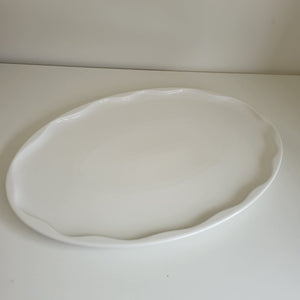 White Ceramic Dinner Dishes Plates