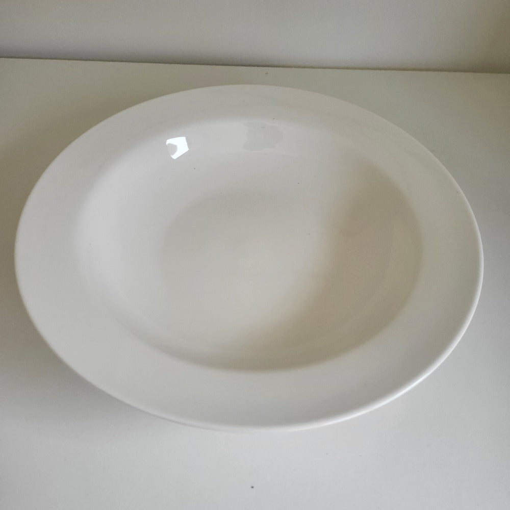 White Ceramic Dinner Plates