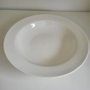 White Ceramic Dinner Plates Modern