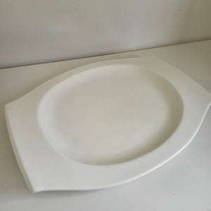 White Ceramic Dinner Plates