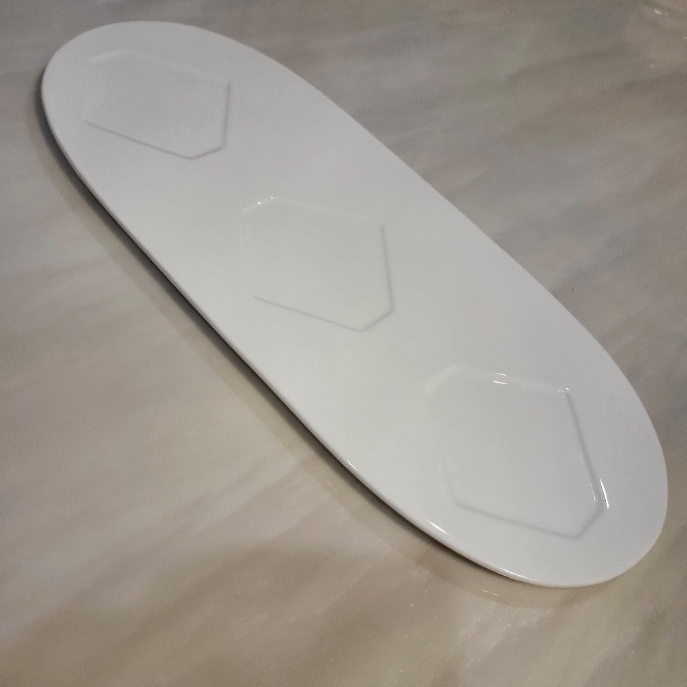 White Ceramic Dinner Plates Dishes