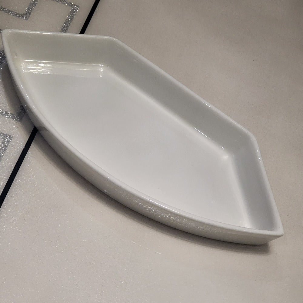 White Ceramic Dinner Plates Dishes