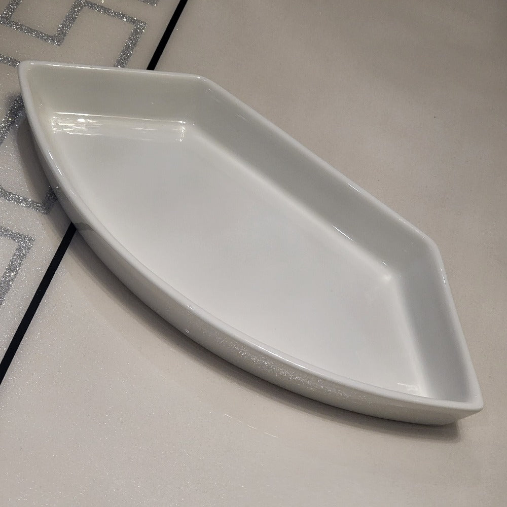 White Ceramic Dinner Plates Dishes
