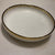 Luxury, Modern, Classy and Elegant Ceramic Dinner Set with Golden Trim Line in White Colour Serving Steak Plate