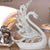 Modern Exquisite Resin Decorative White Swans