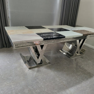 L240cm Marble top dining table only