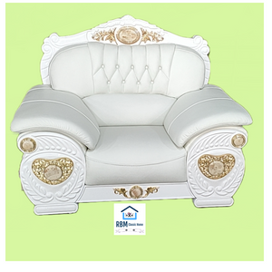 Stylish Modern Luxurious, comfortable and Stylish Sofas / Couches in White Genuine Leather Material