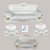 Classy Modern Luxurious, comfortable and Stylish Sofas / Couches in White Genuine Leather Material