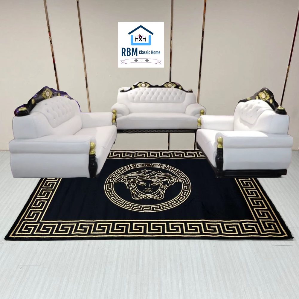 Modern Luxurious, Comfortable and Stylish Sofas / Couches in Microfibre Leather Material