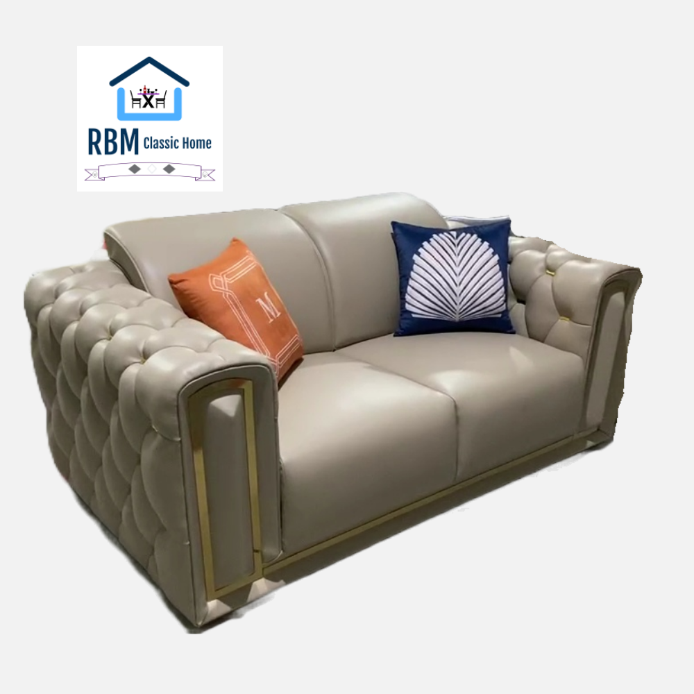 Two Seater Luxury, Stylish and Comfortable Sofas In Microfibre and Genuine Leather Material