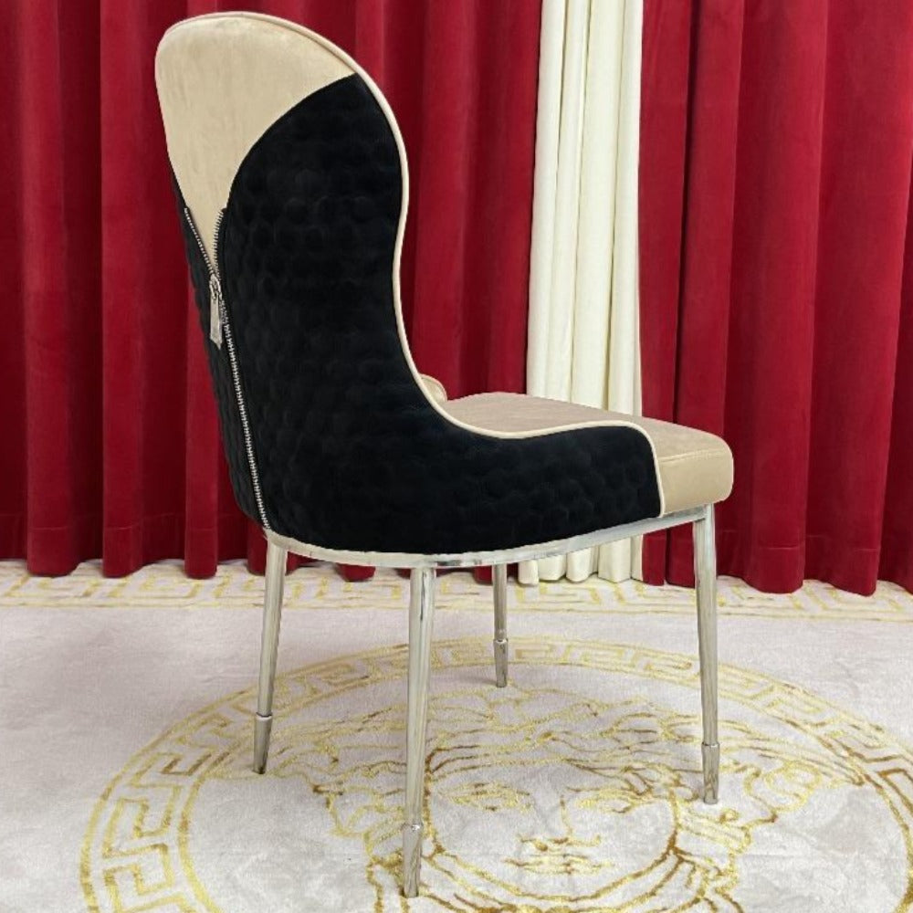 Dining Chairs with stainless steel frame