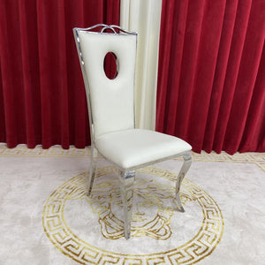 Dining Chairs with stainless steel frame
