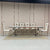 Elegant Classic Marble Dining Table with Marble Frame