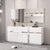 Modern Classy Display / Storage Dining Room Buffet Cabinet with 3 drawers and 3 shelves