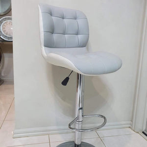 High Stainless Steel Frame Bar Chairs