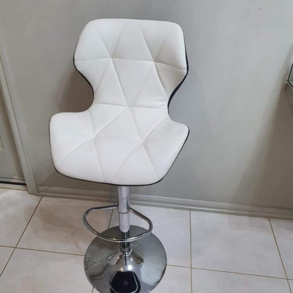 High Stainless Steel Frame Barstools