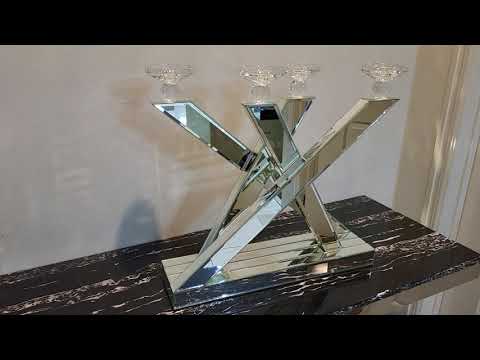 Cross Silver Candleholder Stand - RBM 7