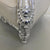Luxury, Stylish and Comfortable Queen / King Royal Chair in White Microfibre Leather with Silver trims